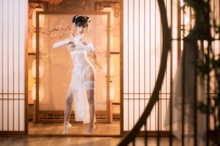 白旗袍